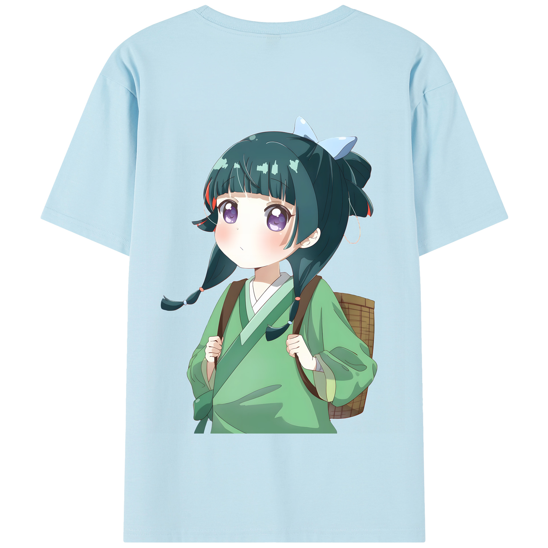 （画像用） 薬屋のひとりごと The Apothecary Diaries 綿100％半袖Tシャツ（背面プリント）